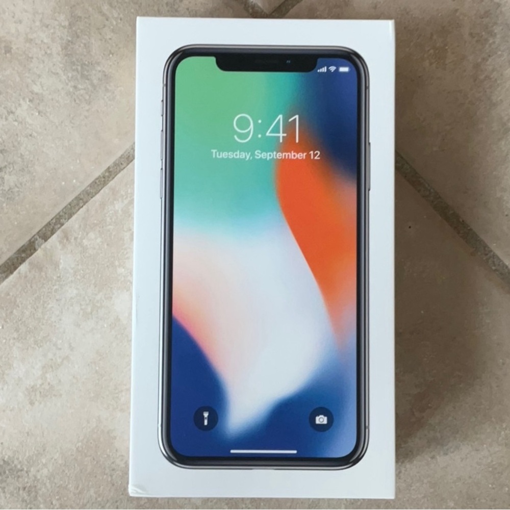 iPhone 10 X Empty Box